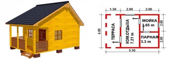 Как построить баню своими руками