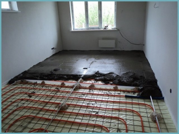 Как сделать водяной теплый пол в доме Как сделать водяной теплый пол в доме