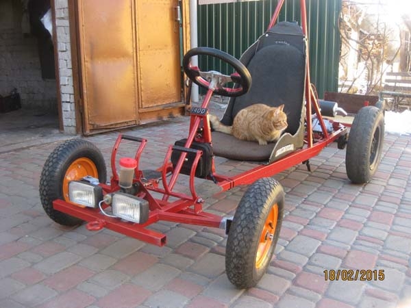 Самодельный картинг