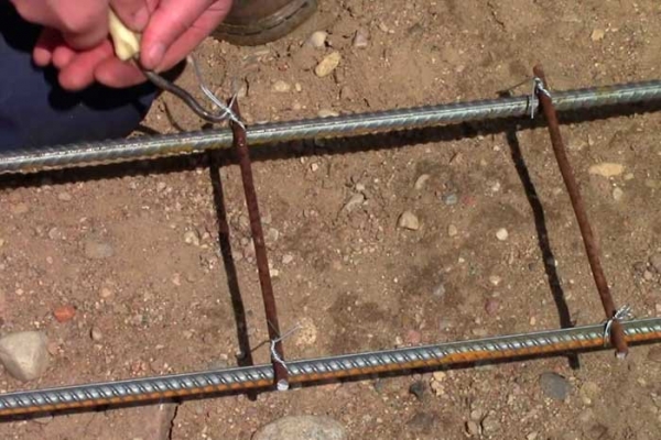 Армирование ленточного фундамента Армирование ленточного фундамента