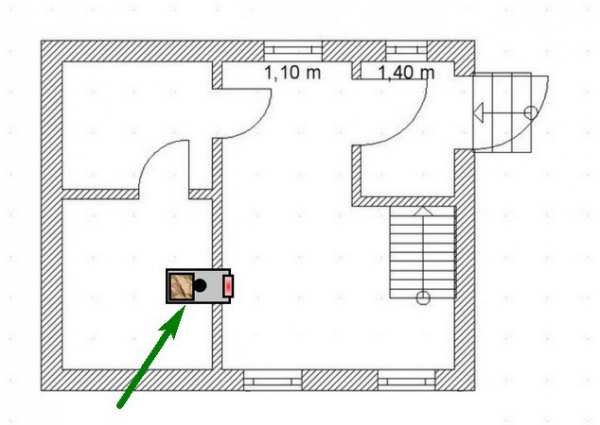 Баня 5х4 с мансардой Баня 5х4 с мансардой