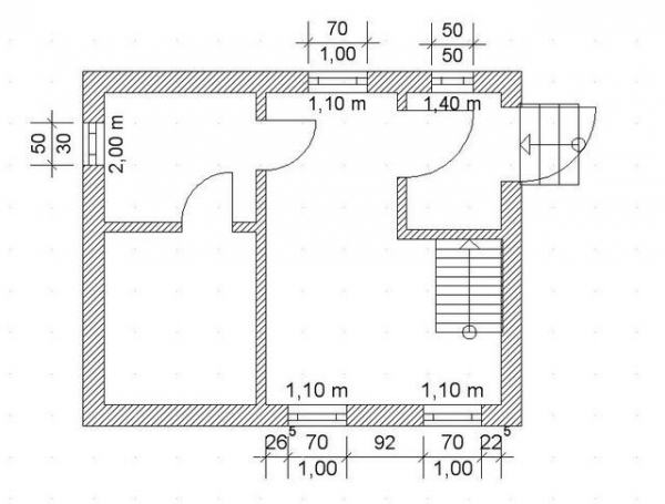 Баня 5х4 с мансардой Баня 5х4 с мансардой