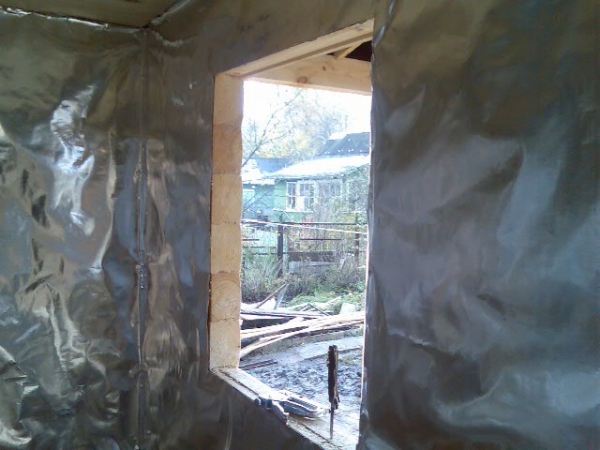 Алюминиевая фольга для утепления бани Алюминиевая фольга для утепления бани