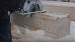 Баня из профилированного бруса под усадку Баня из профилированного бруса под усадку