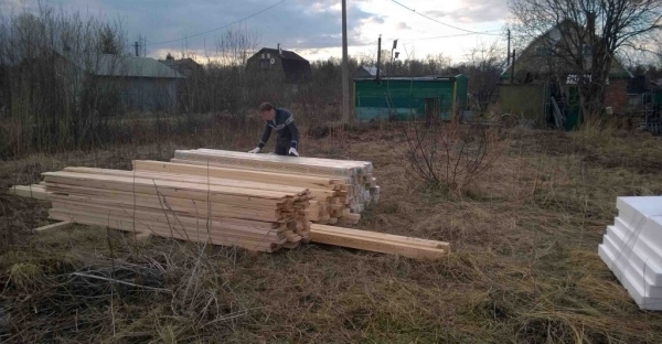 Баня из бруса 6х8 м Баня из бруса 6х8 м