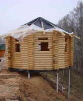 Баня 4х5 с мансардой + постройка своими руками Баня 4х5 с мансардой + постройка своими руками