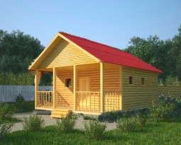 Баня из бруса 6х8 м Баня из бруса 6х8 м