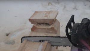 Баня из профилированного бруса под усадку Баня из профилированного бруса под усадку