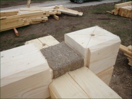 Баня из профилированного бруса под усадку Баня из профилированного бруса под усадку