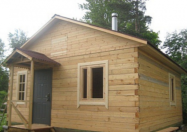 Баня 5х4 с мансардой Баня 5х4 с мансардой