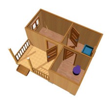 Баня 4х5 с мансардой + постройка своими руками Баня 4х5 с мансардой + постройка своими руками