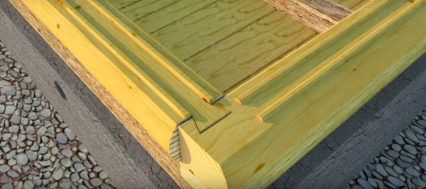 Баня из профилированного бруса под усадку Баня из профилированного бруса под усадку