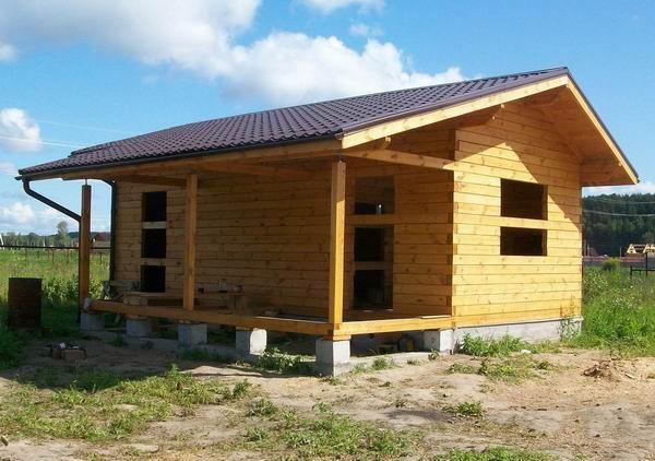 Дом с баней под одной крышей — проекты и строительство Дом с баней под одной крышей — проекты и строительство