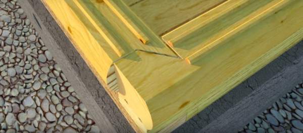 Баня из профилированного бруса под усадку Баня из профилированного бруса под усадку