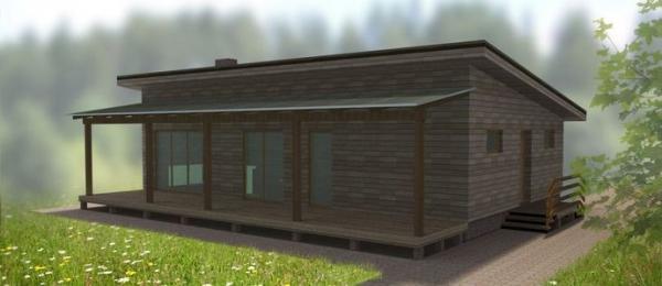 Дом с баней под одной крышей — проекты и строительство Дом с баней под одной крышей — проекты и строительство