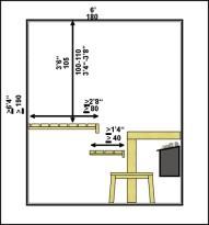 Высота потолка в бане Высота потолка в бане