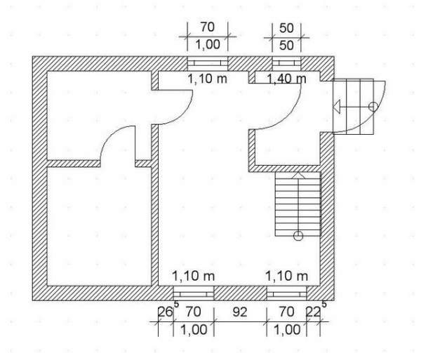 Баня 5х4 с мансардой Баня 5х4 с мансардой