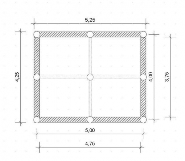 Баня 5х4 с мансардой Баня 5х4 с мансардой