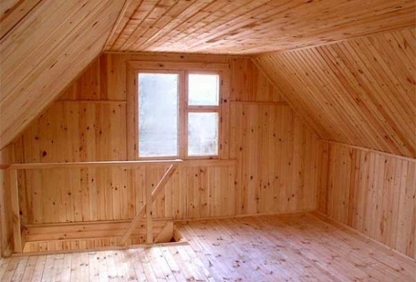 Баня 5х4 с мансардой Баня 5х4 с мансардой