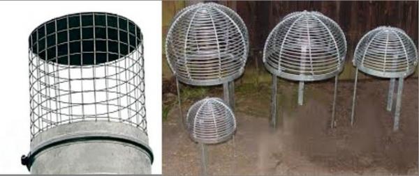 Искрогаситель на трубу бани своими руками Искрогаситель на трубу бани своими руками