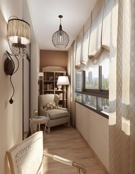 Дизайн лоджии в квартире: правила обустройства уютного и функционального пространства