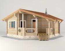 Проекты одноэтажных бань Проекты одноэтажных бань