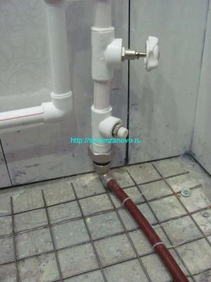 Тёплый водяной пол своими руками
Тёплый водяной пол своими руками