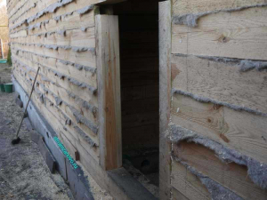 Окосячка в деревянном доме
Окосячка в деревянном доме