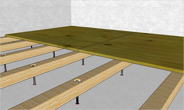 Как сделать регулируемый пол Как сделать регулируемый пол
