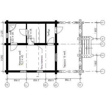Одноэтажные бани с верандой Одноэтажные бани с верандой