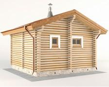 Проекты одноэтажных бань Проекты одноэтажных бань