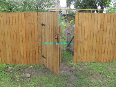 Как сделать калитку
Как сделать калитку