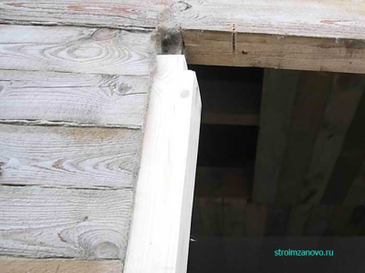 Окосячка дверного проёма
Окосячка дверного проёма