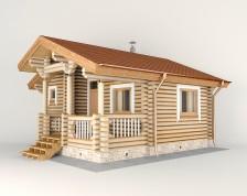 Проекты одноэтажных бань Проекты одноэтажных бань