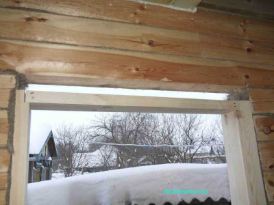 Окосячка дверного проёма
Окосячка дверного проёма