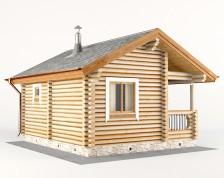 Проекты одноэтажных бань Проекты одноэтажных бань