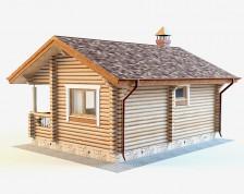 Проекты одноэтажных бань Проекты одноэтажных бань