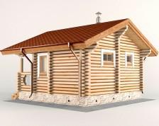 Проекты одноэтажных бань Проекты одноэтажных бань