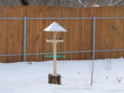 Как сделать кормушку для птиц
Как сделать кормушку для птиц