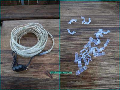 Подсветка беседки светодиодной лентой
Подсветка беседки светодиодной лентой