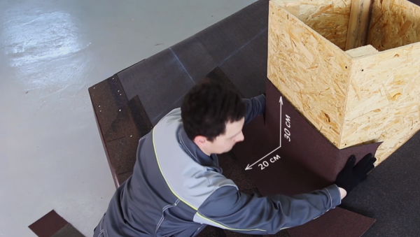 Покрытие крыши мягкой кровлей Покрытие крыши мягкой кровлей