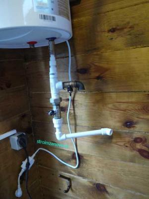 Подключение накопительного водонагревателя
Подключение накопительного водонагревателя