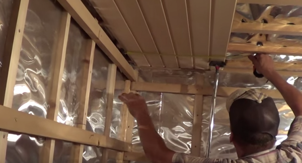 Обшивка бани внутри вагонкой Обшивка бани внутри вагонкой