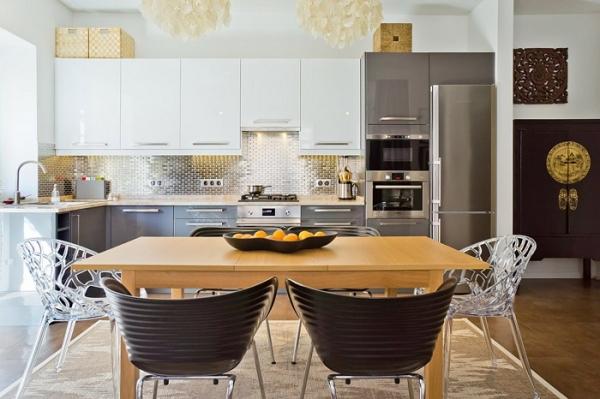 Интерьер кухни в таунхаусе (25+ фото): идеи, стили, рекомендации дизайнеров Интерьер кухни в таунхаусе (25+ фото): идеи, стили, рекомендации дизайнеров