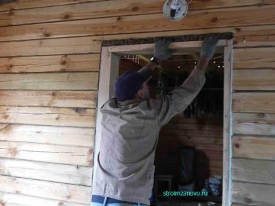 Окосячка двери
Окосячка двери