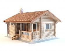 Проекты одноэтажных бань Проекты одноэтажных бань