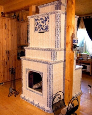 Тонкости плиточной облицовки печей Тонкости плиточной облицовки печей