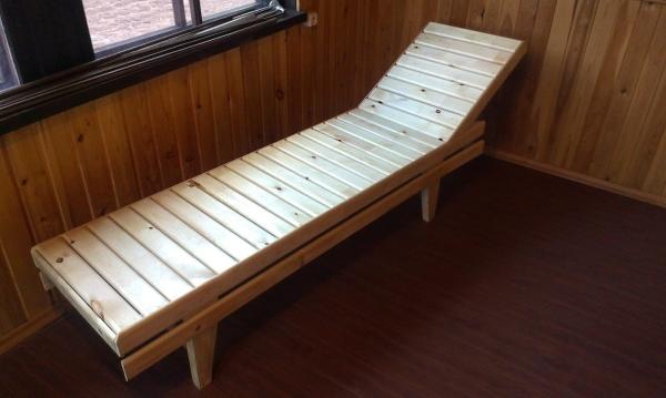 Как сделать лежак для русской бани Как сделать лежак для русской бани
