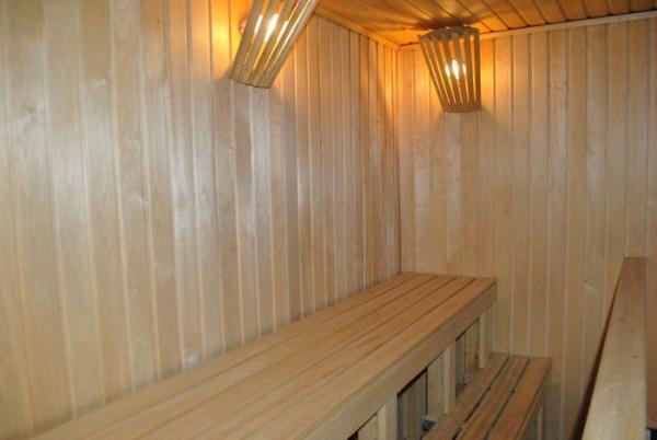 Обшивка бани внутри вагонкой Обшивка бани внутри вагонкой