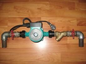 Однотрубная система отопления с нижней разводкой Однотрубная система отопления с нижней разводкой